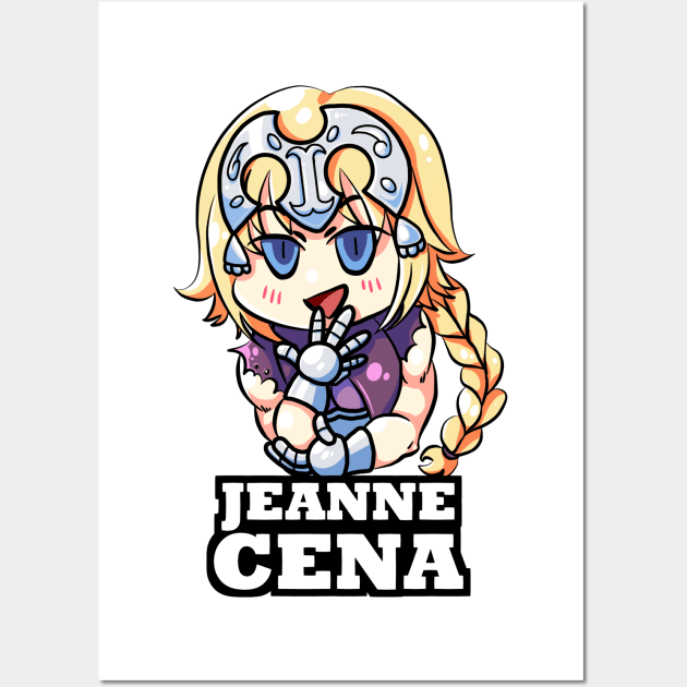 Jeanne D' Arc Cena Fate Grand Order Wall Art by Anime Access